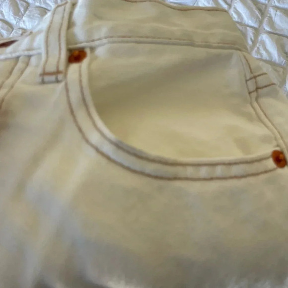 SLVRLAKE EVA wide leg  denim in Natural White - Picture 15 of 15